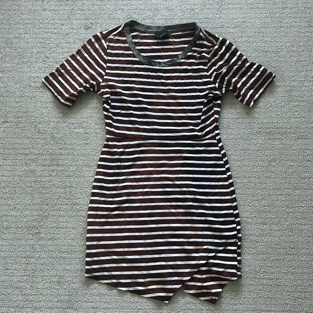 Cute striped midi dress